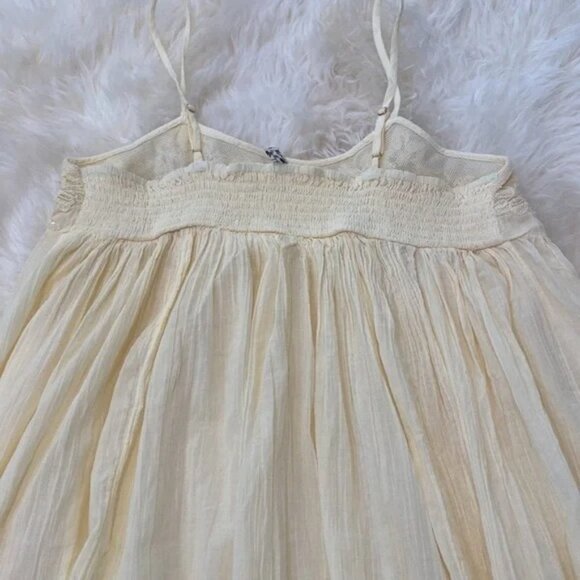 NWOT Free People Maxi Embroidered Fit & Flare Cotton Dress. S - Picture 11 of 14